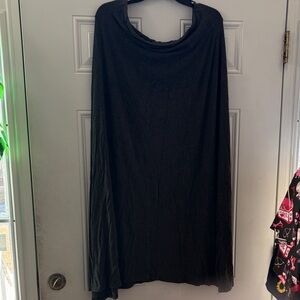 Premise Studio Charcoal pencil knit skirt